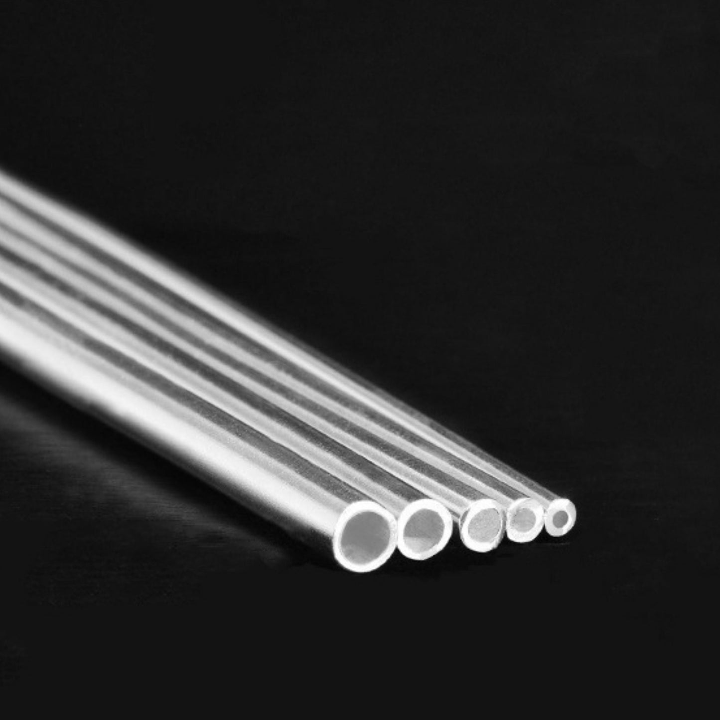 925/999 Round Sterling Silver Tube For DIY Jewelry Making Accessories,3.93 inchs (10cm)