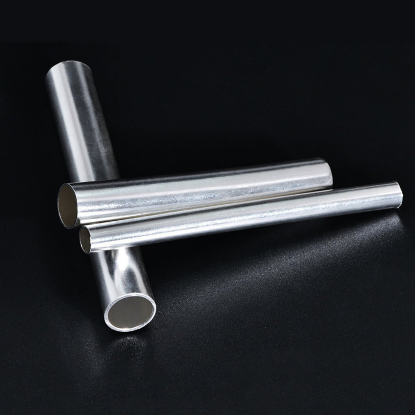 925/999 Round Sterling Silver Tube For DIY Jewelry Making Accessories,3.93 inchs (10cm)
