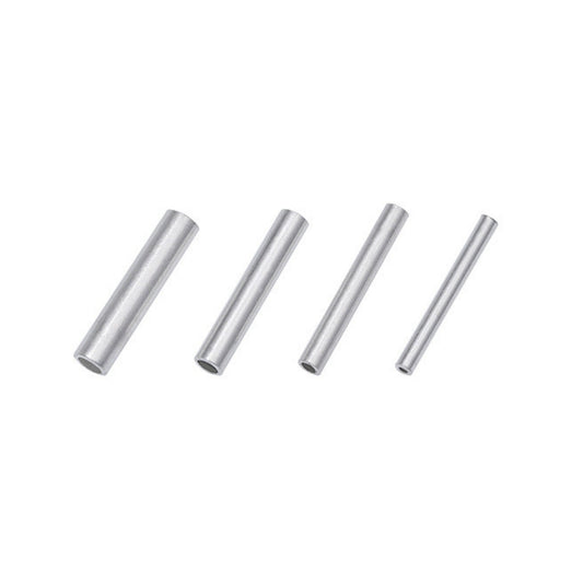 9999 Round Sterling Silver Tube Beads For DIY Jewelry Making Accessories